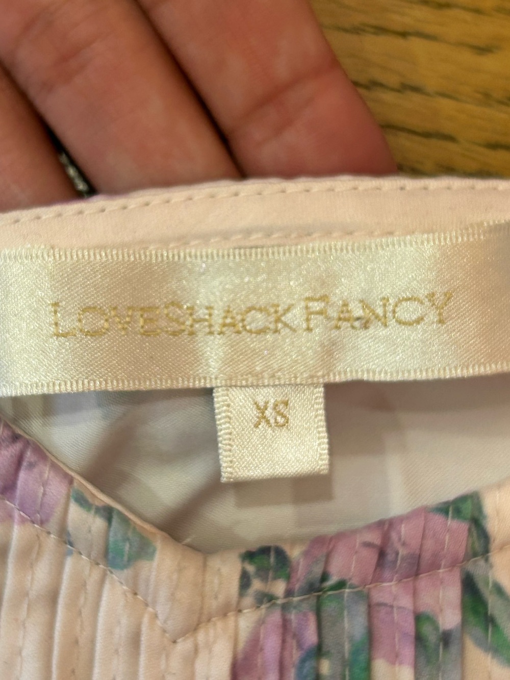 Love Shack Fancy- Lanzo Tank- Mauve Rose - Picture 9 of 10